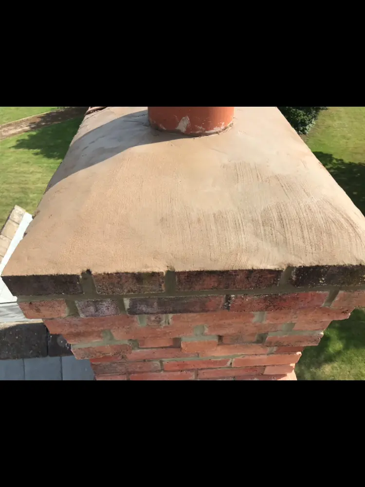 Chimney repair after image
